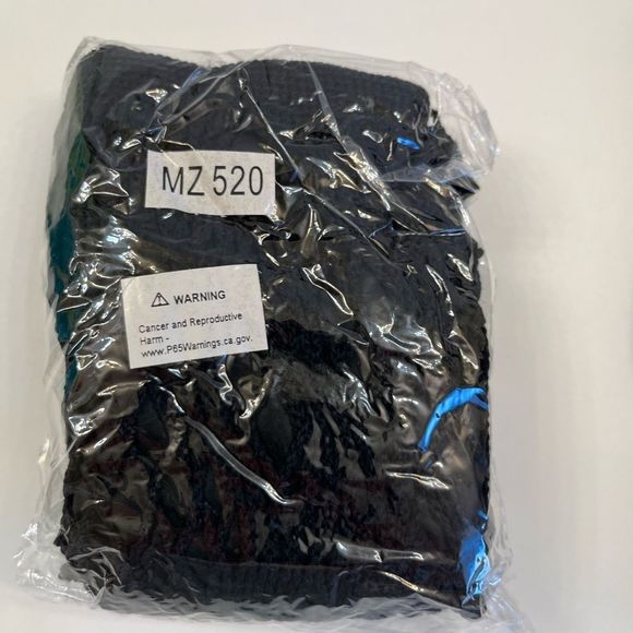 Fishnet Over Nylon Lightweight Tote- Black - NWT - Picture 8 of 8